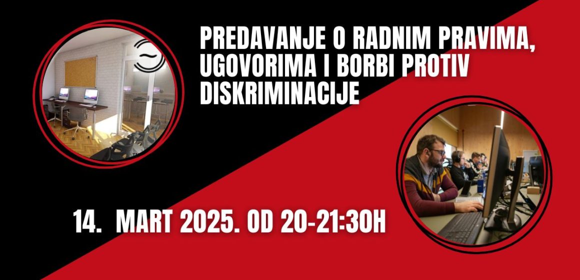 Predavanje o radnim pravima, ugovorima i borbi protiv diskriminacije